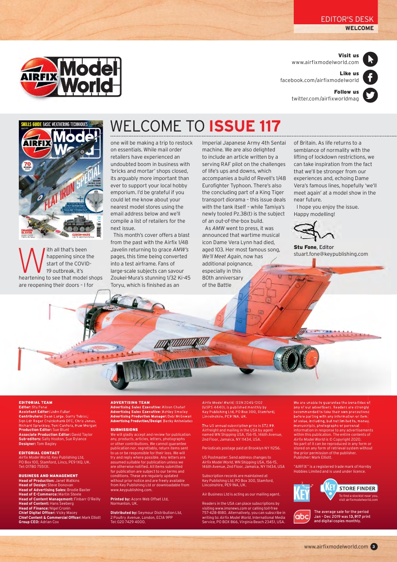 Airfix Model World 117 2020-8